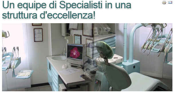 Studio dentistico specializzato
